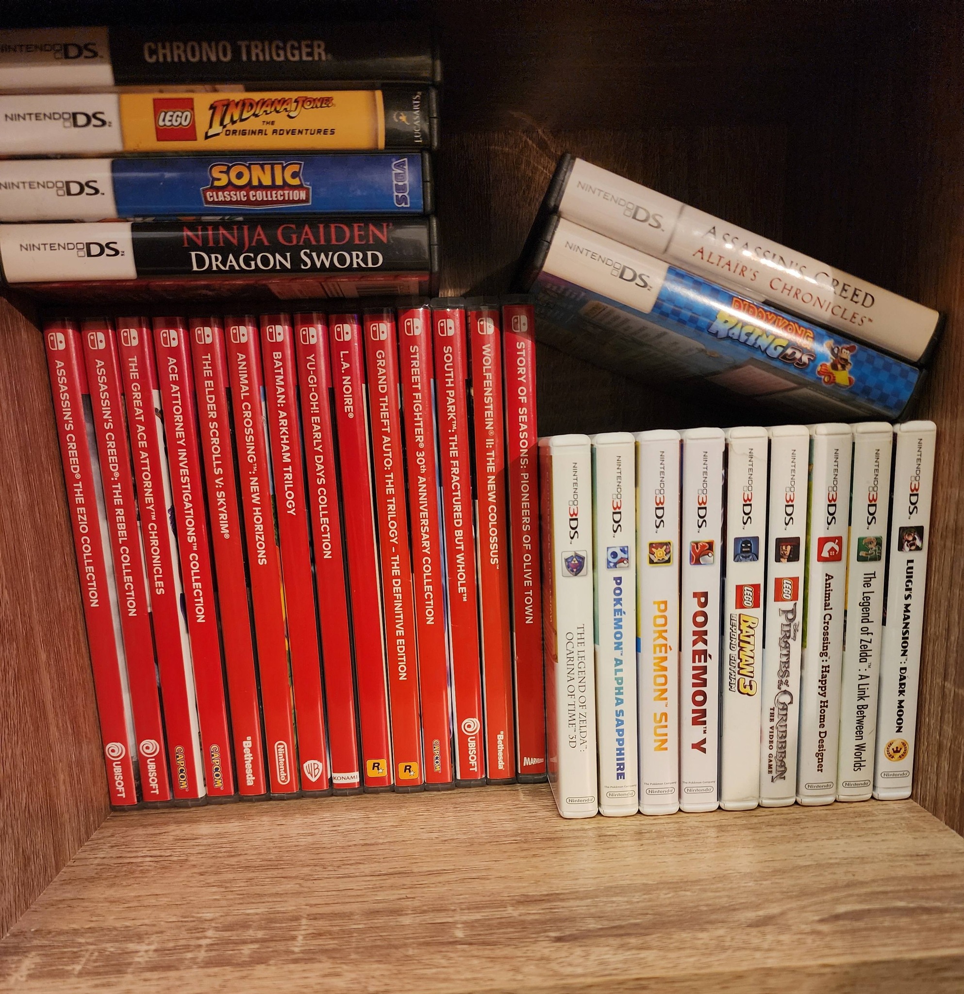 Nintendo Switch, 3DS, and DS game collection