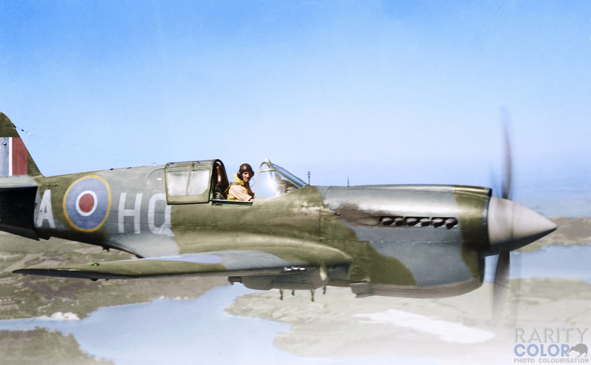 Rarity Color - RNZAF Flying Officer Peter Gifford at the... | Facebook