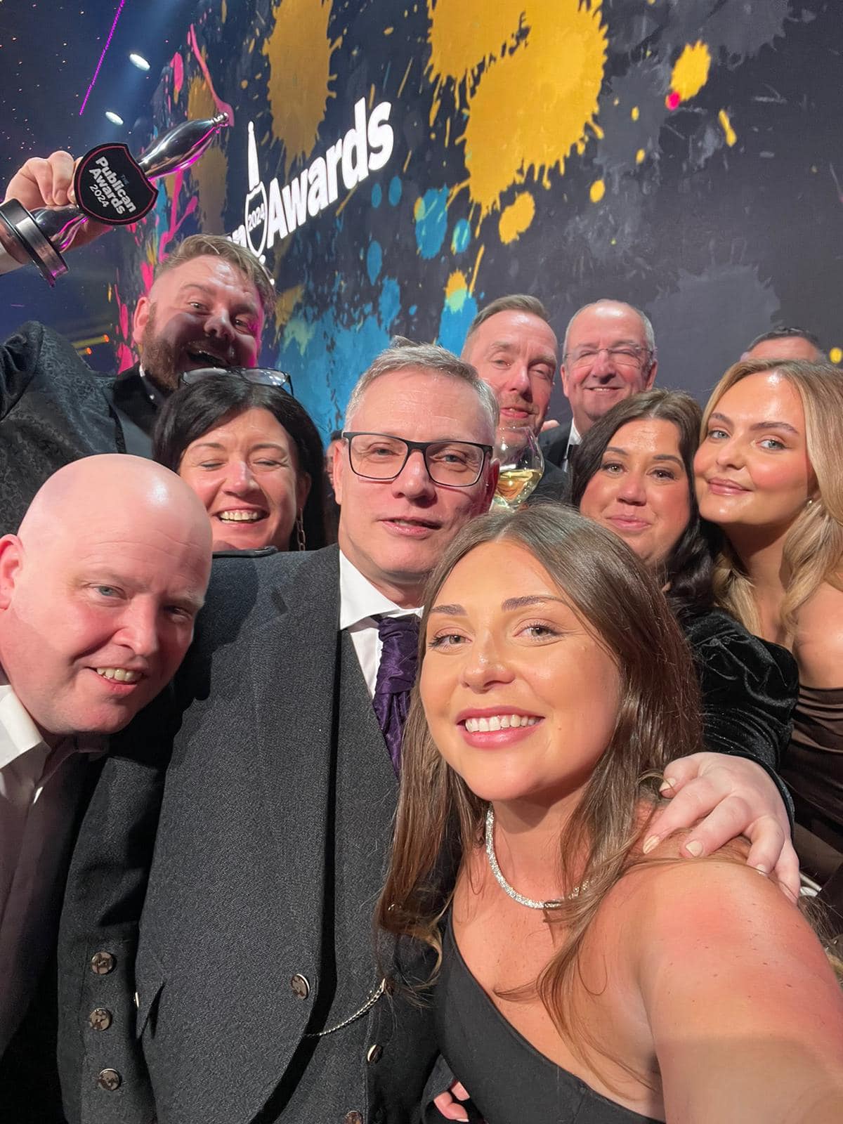 Proud as Punch ☺️... - The Horseshoe Bar Motherwell | Facebook
