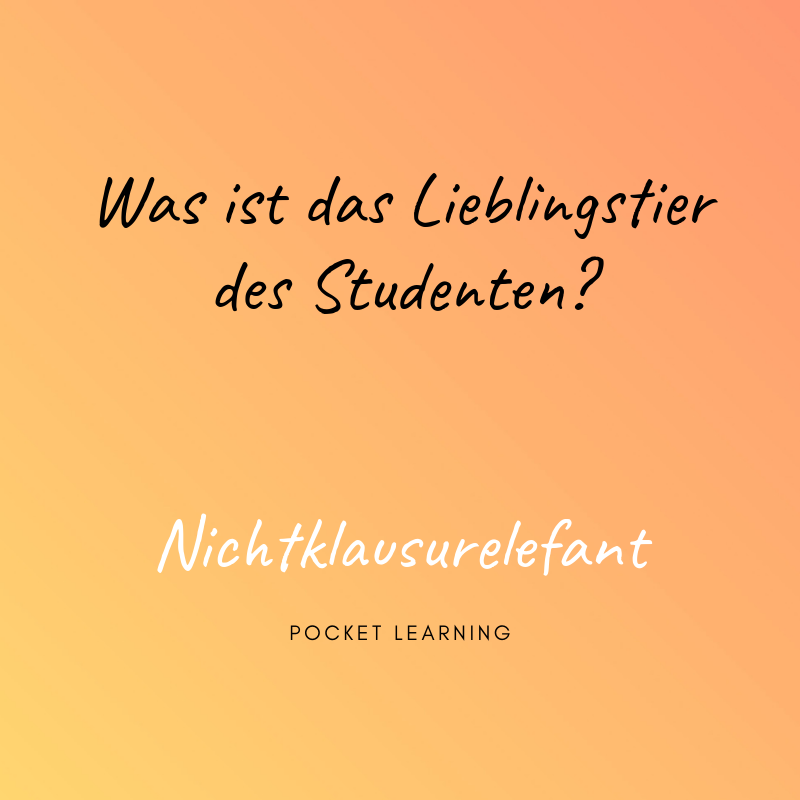 Pocket Learning