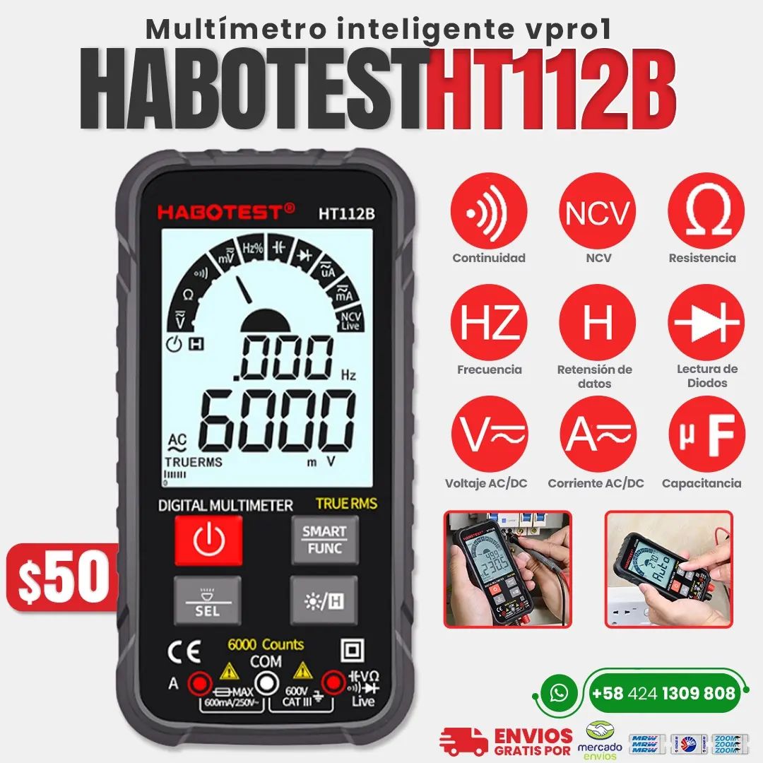🥵 Nuevo Multímetro HABOTEST... - Probitech Venezuela, C.A. | Facebook