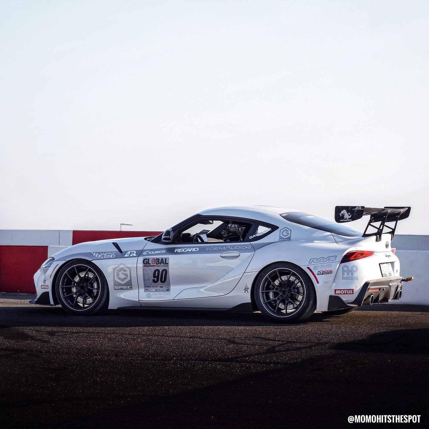 A90 with Volk Racing G025... SLB 2019 🏁... - MoMoHitsTheSpot!