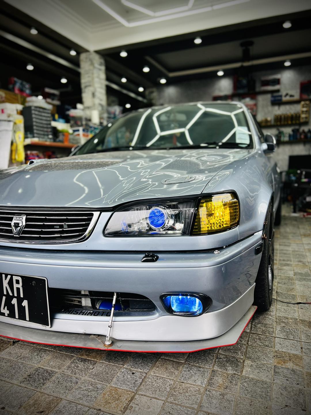Toyota EE111 fitted with LED Laser... - Al Irfan ECO Lighting