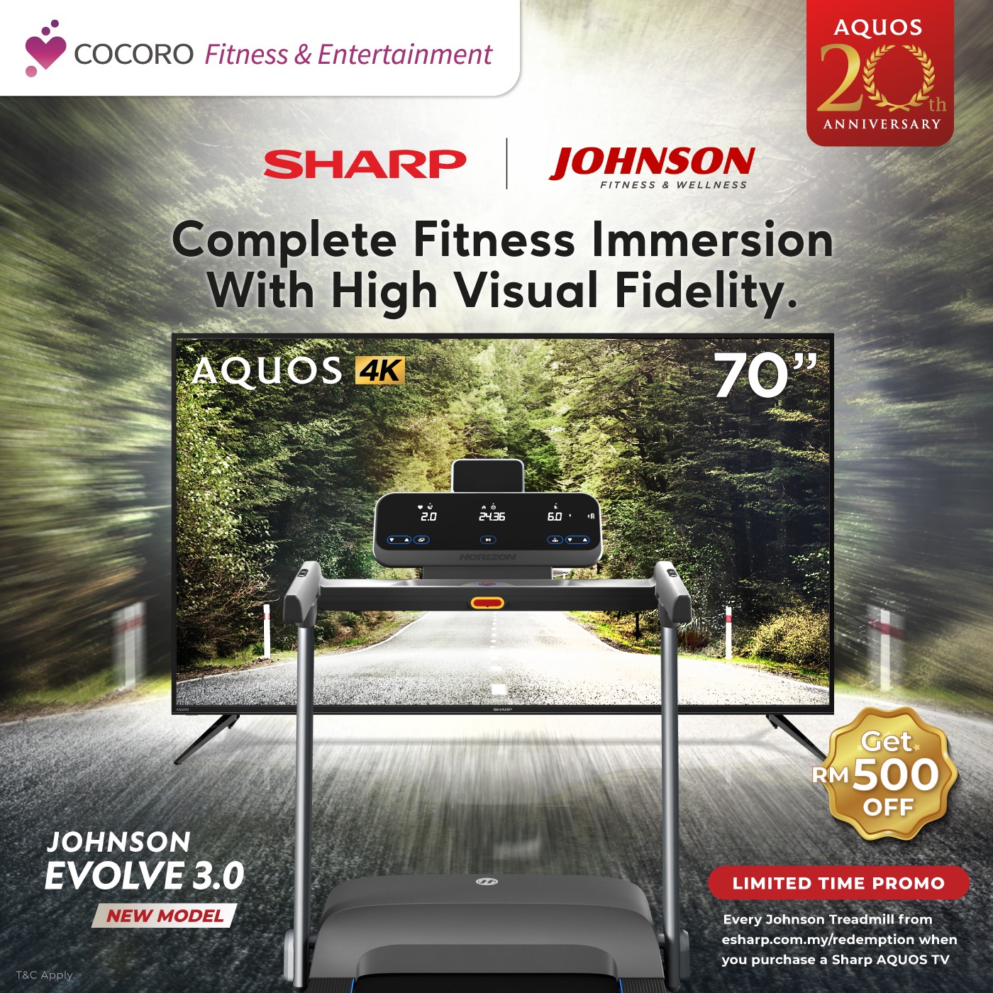Sharp Malaysia - Indoor Outdoor Jogging With a SHARP...