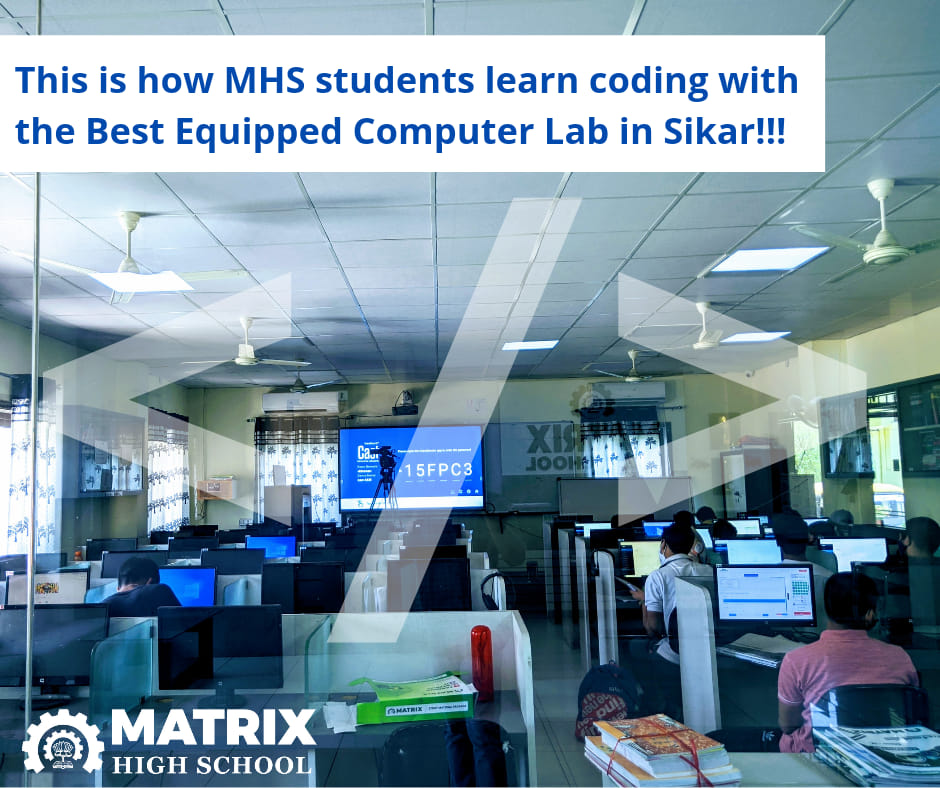 Matrix SIKAR - ⭐This is how MHS students learn coding with... | Facebook