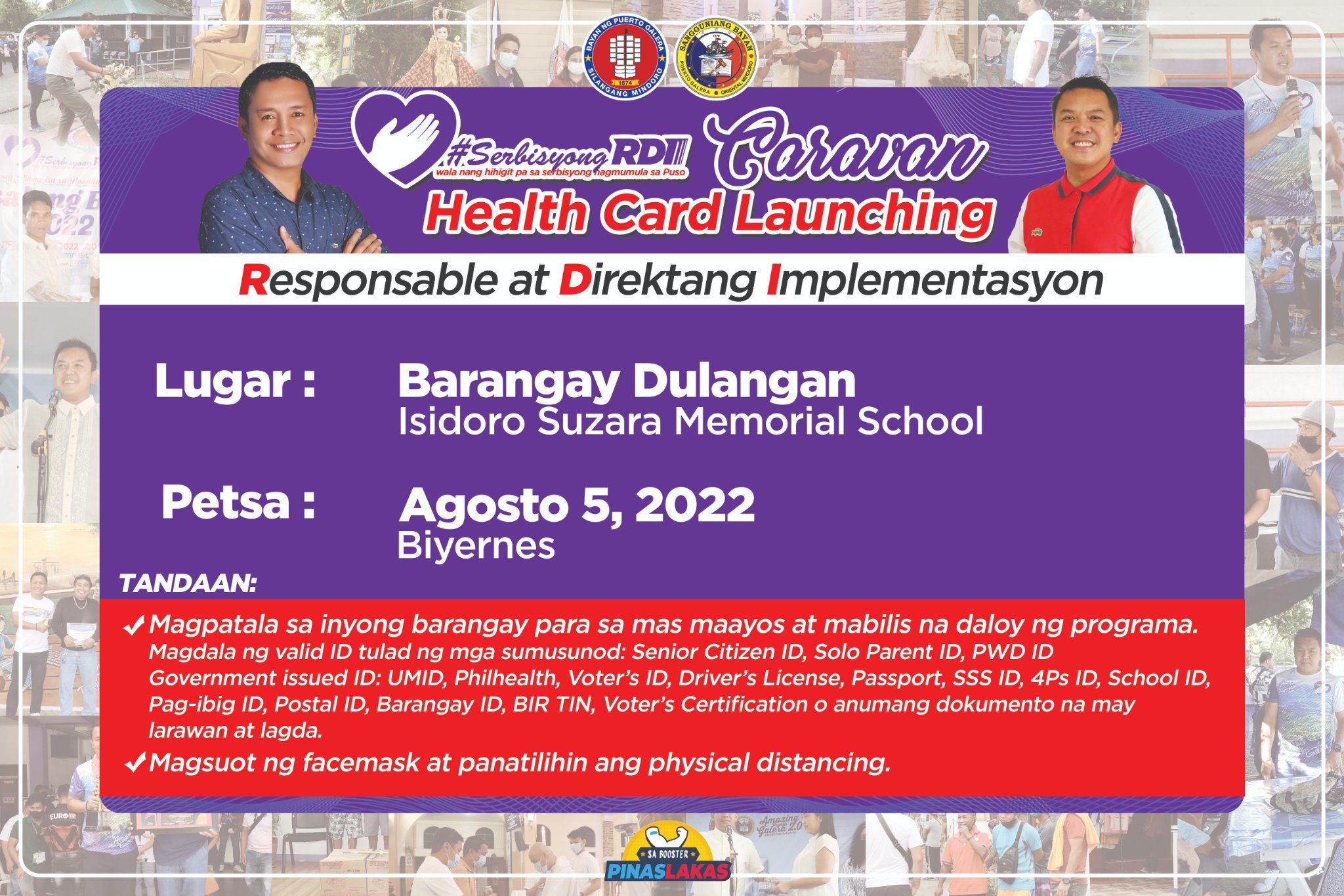 AARANGKADA bukas, Agosto... - Municipality of Puerto Galera