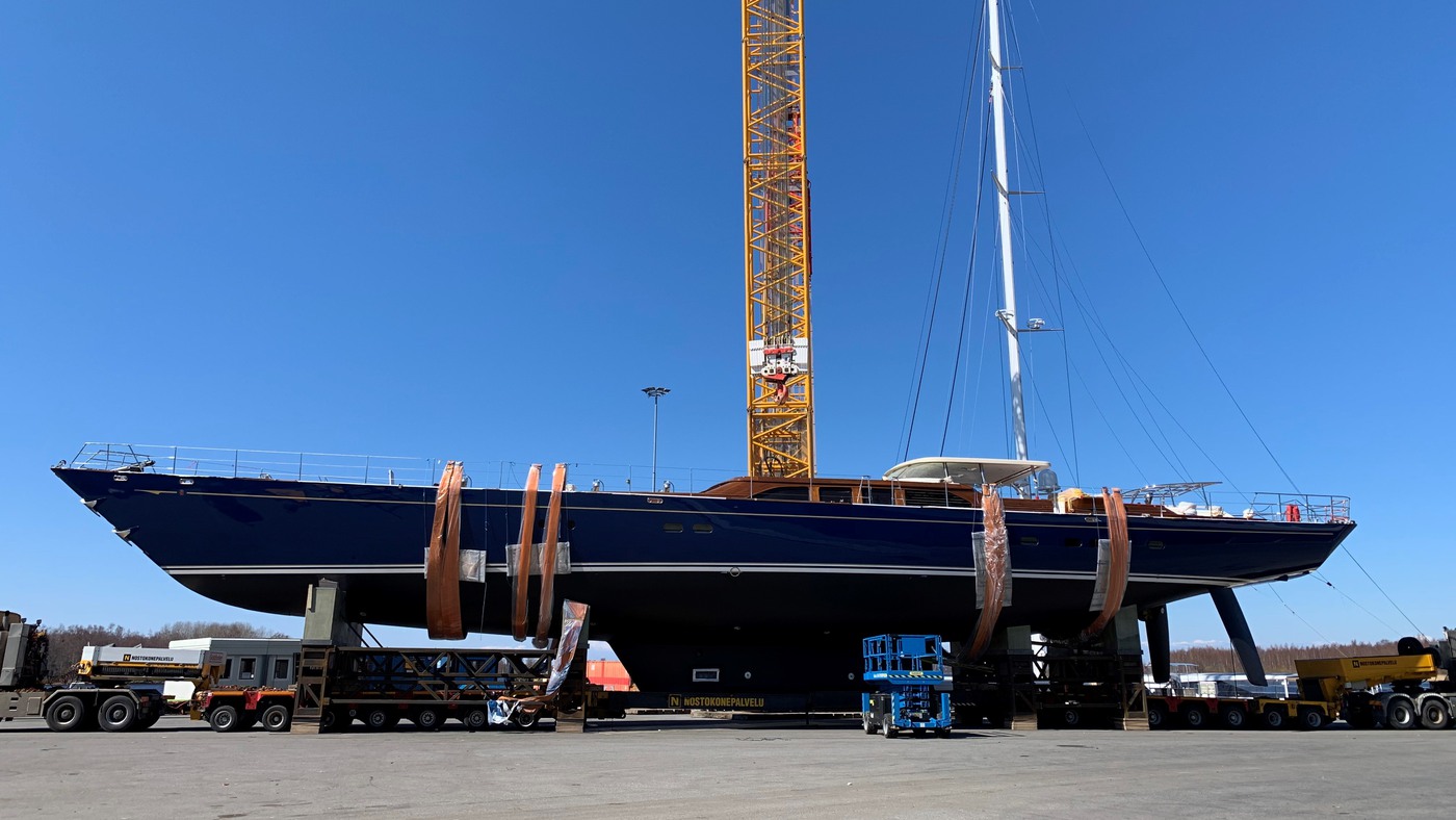 Baltic Yachts - The 151ft aluminium ketch Christopher...