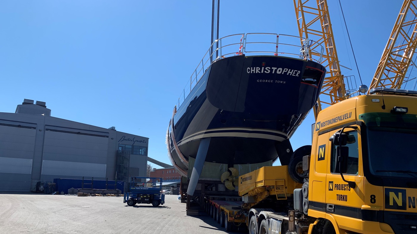 Baltic Yachts - The 151ft aluminium ketch Christopher...