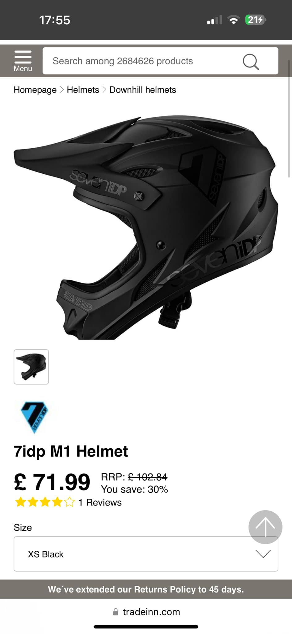 55cm head fits a medium motorcycle helmet TCMT DOT 3/4 Open Face Adult Dual Visor Extra Shield Scooter powdered sports require a full face helmet like the Raider Octane The Best Motorcycle Helmets For