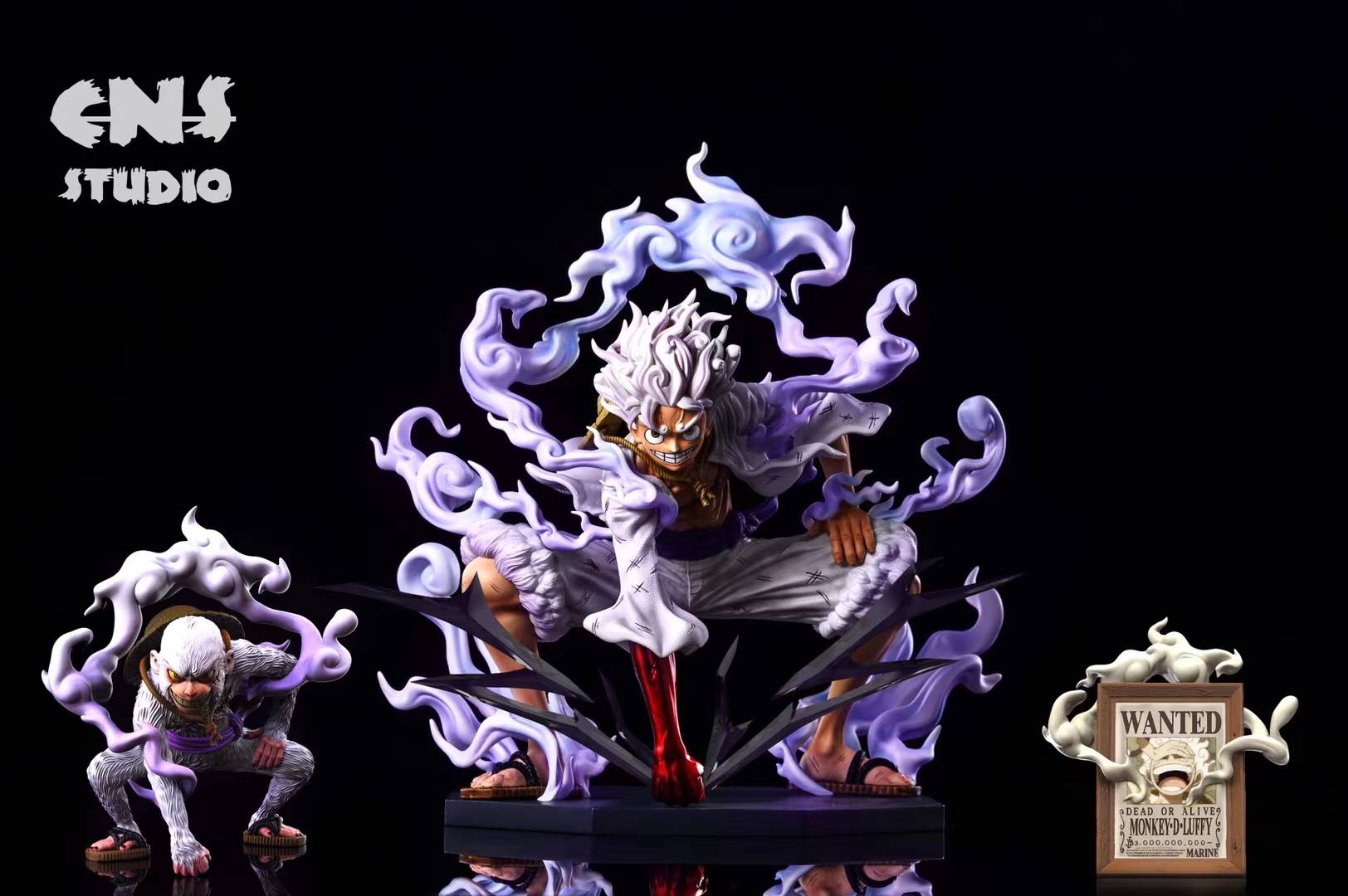 CNS Studio - POP MAX Luffy Gear 5 Sun God Nika, 路飞五档太阳神尼卡  display picture 1