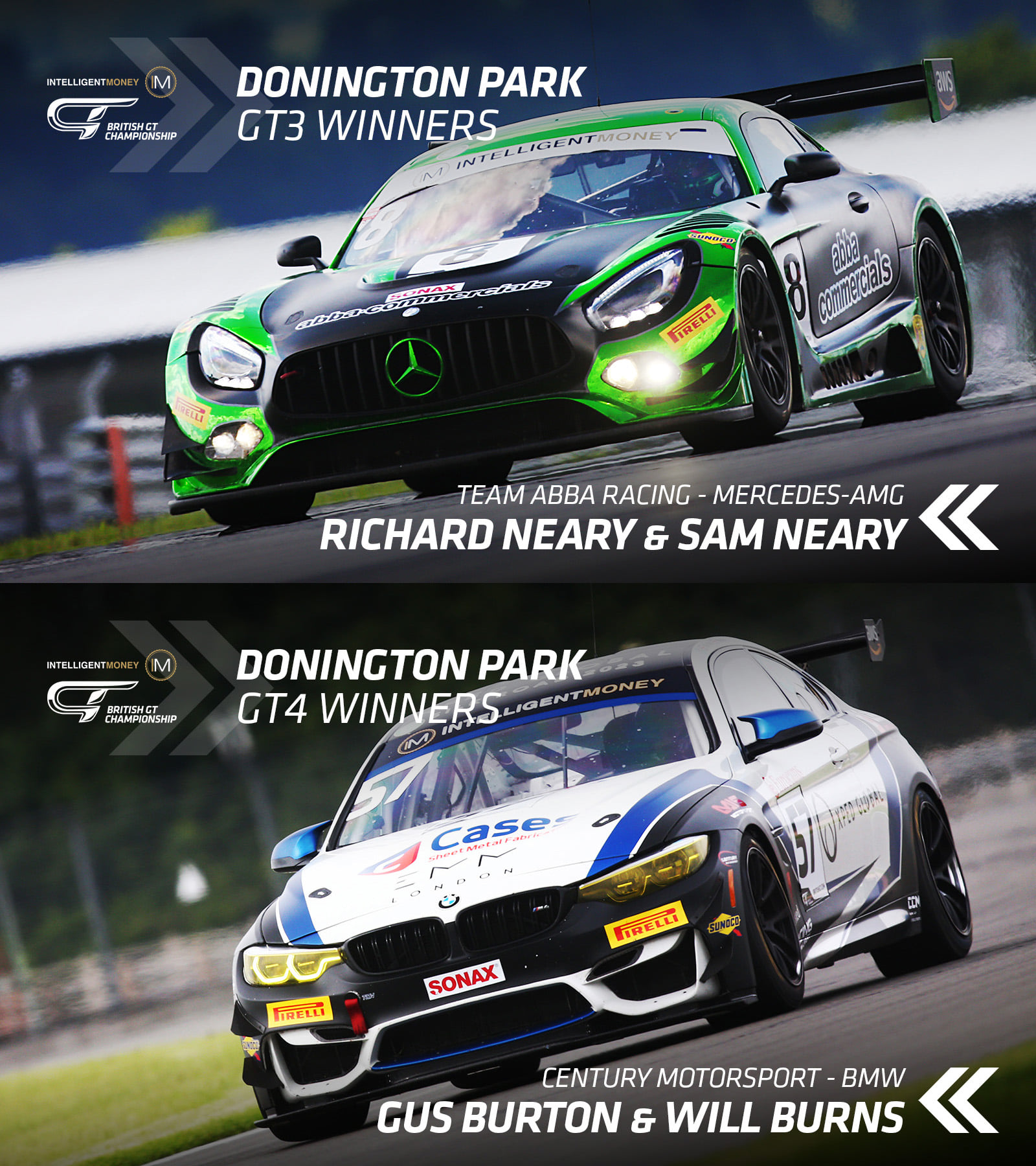 WINNERS 🏆 Team Abba Racing and... - British GT Championship