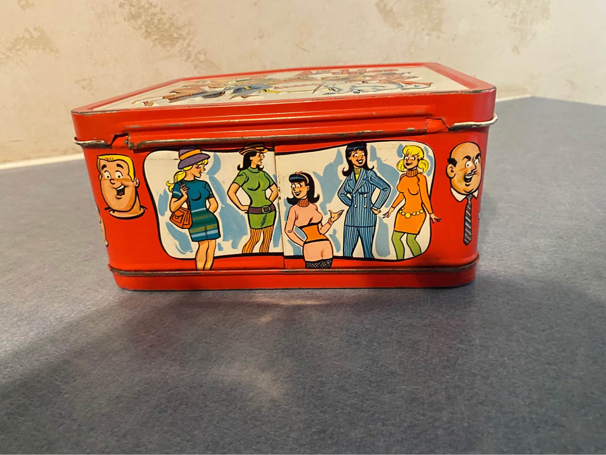 1969 Vintage The Archie’s Metal Lunch Box - Storage Bins & Baskets ...