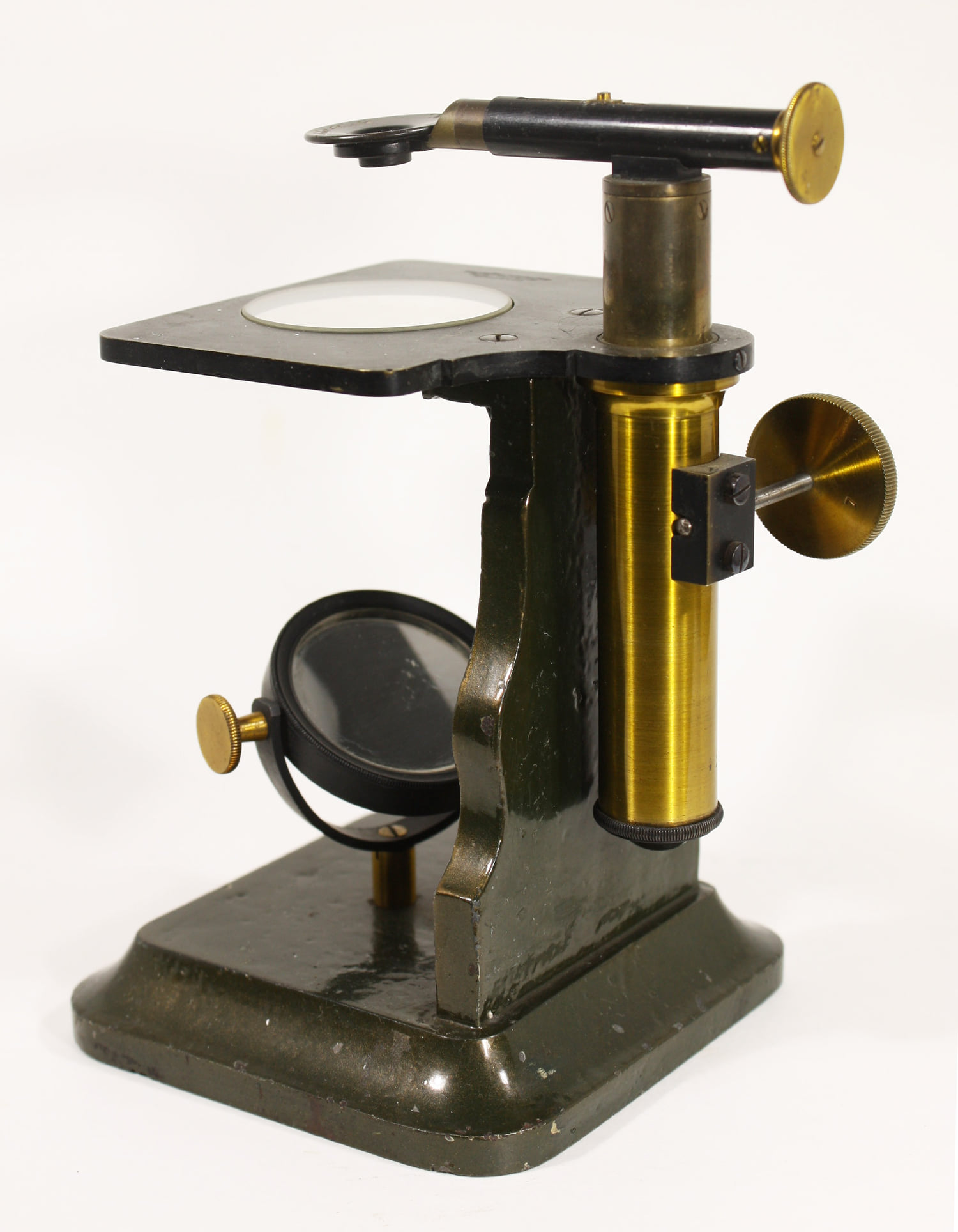 ca. 1875 simple microscope, signed... - History of Microscopy | Facebook