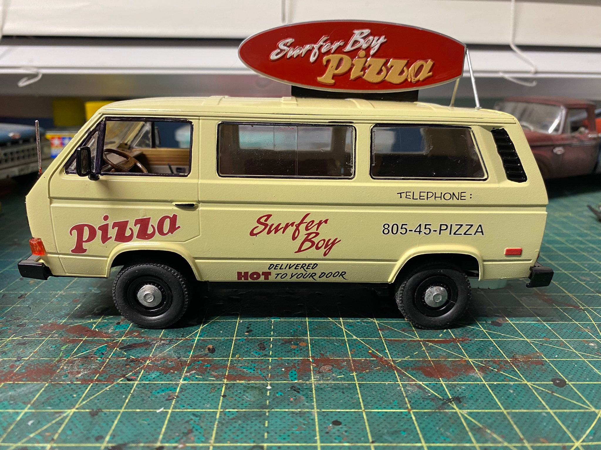 Stranger Things Surfer Boy Pizza Van