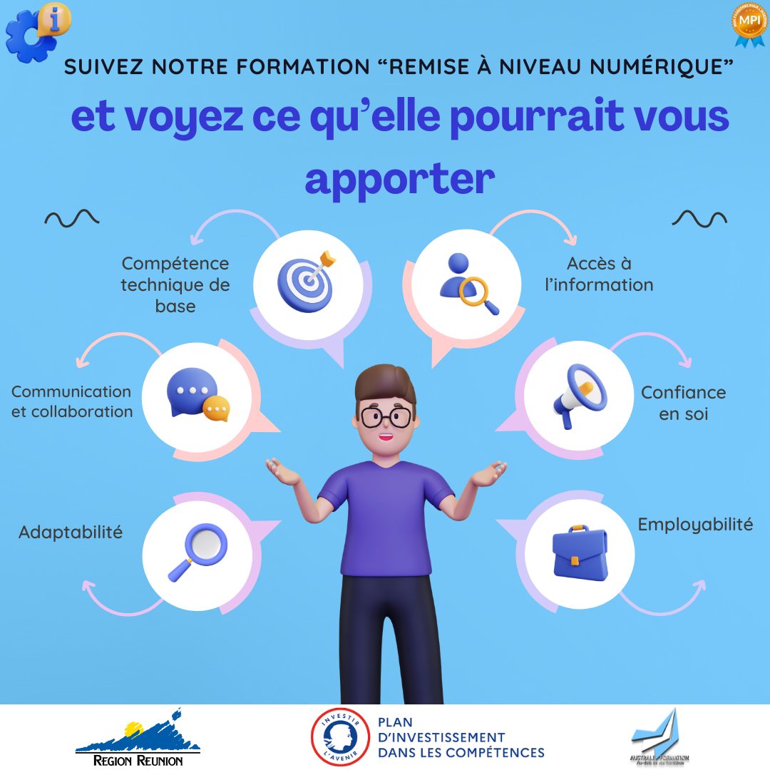 🌐 Boostez Vos Compétences Numériques... - Australe Formation