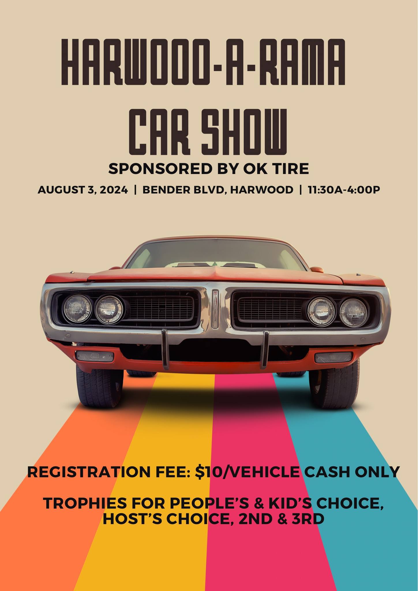 Harwood-A-Rama Car Show 2024