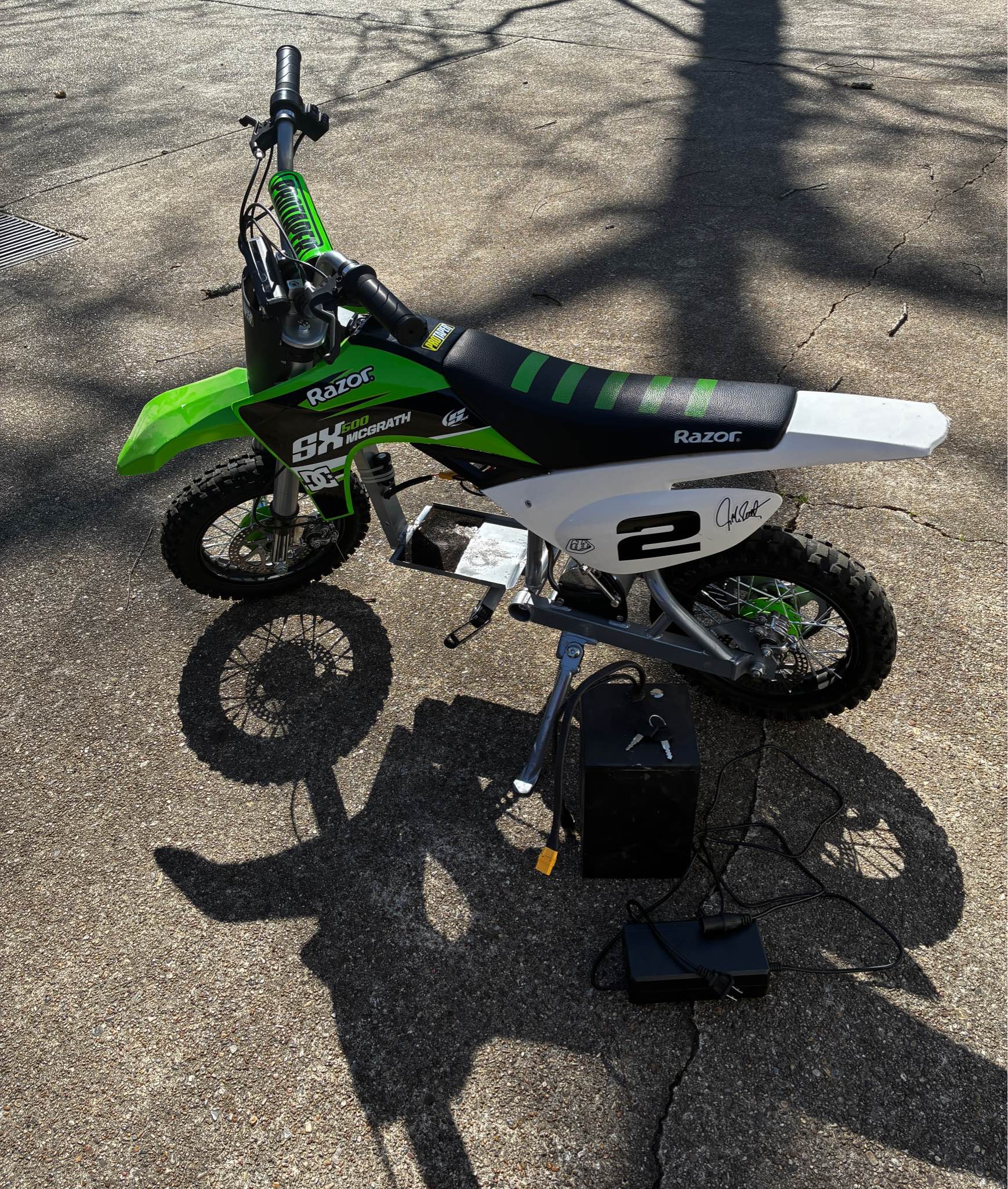 Upgraded Razor Dirt Rocket SX500 Electric Motocross Bike - Motorcycles ...