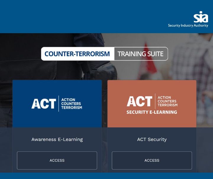 Have you taken your ACT... - Security Industry Authority | Facebook