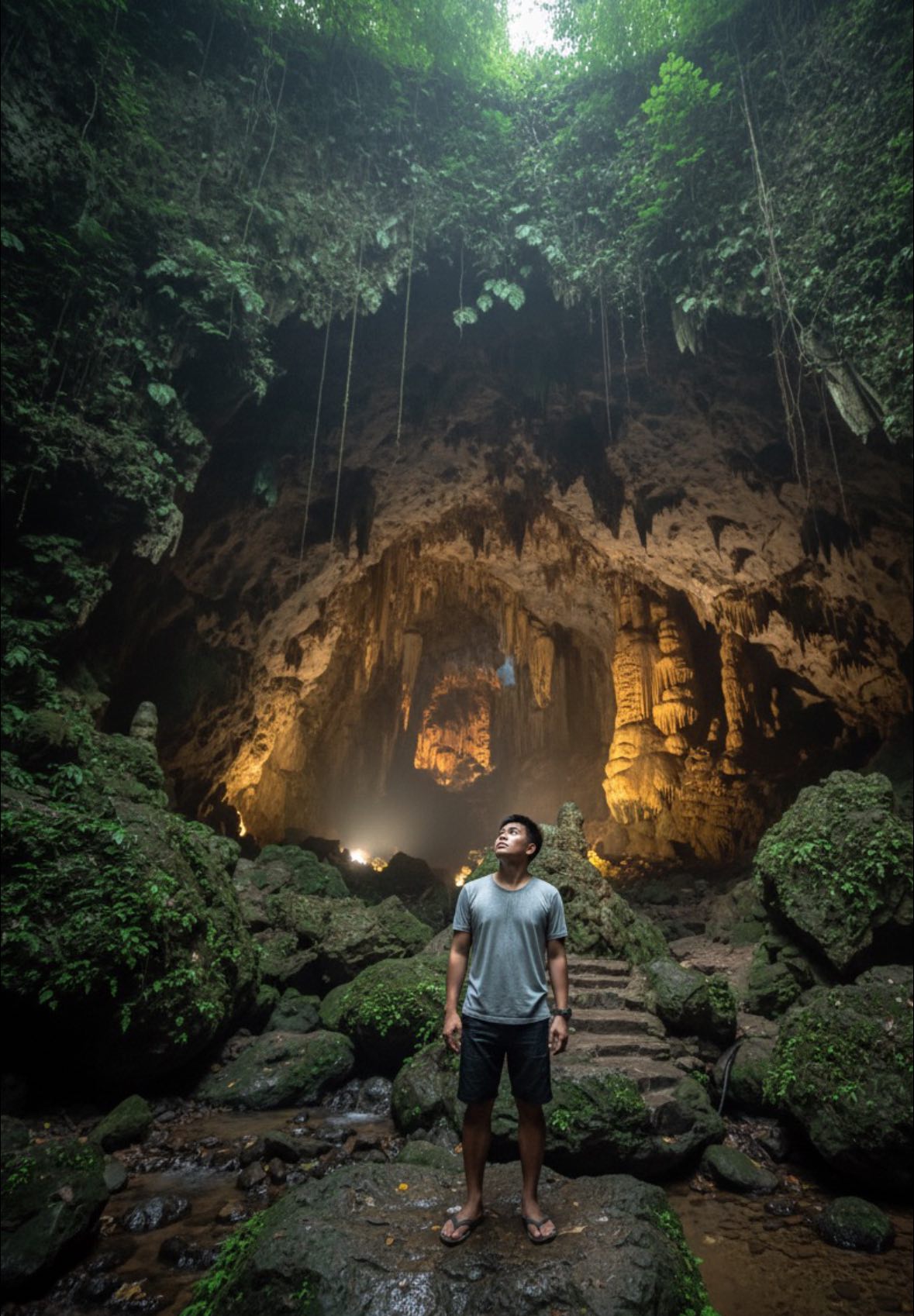 Awemazing Mikko - Silence and stone. The atmosphere inside the Capisaan ...