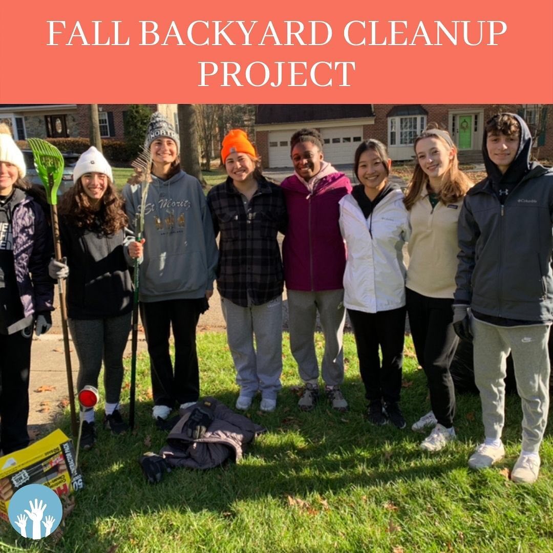 VolunTeens - Our Fall Backyard Cleanup Project for our...