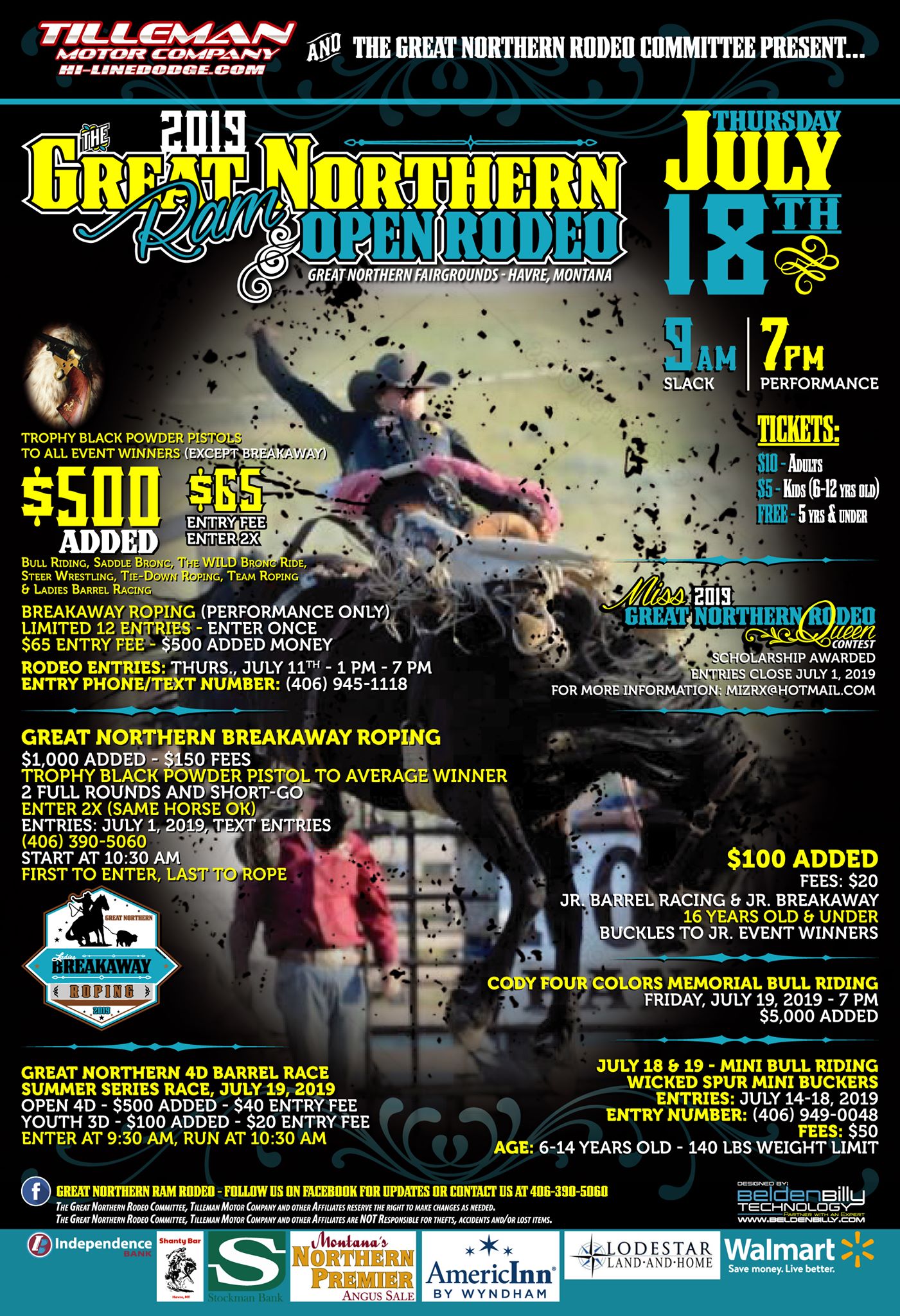 Great Northern Ram Rodeo | Havre MT