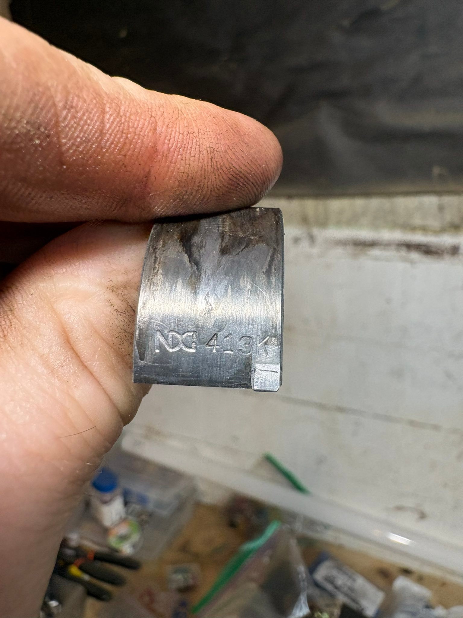 What do Kawasaki crankshaft bearing codes mean?