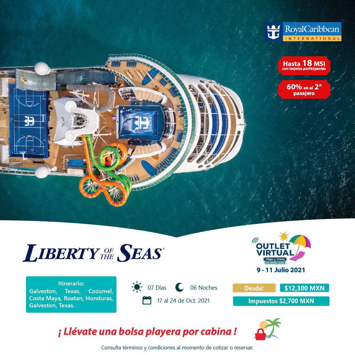 Viajes Intermex - 🏖 🛳 Aprovecha el Outlet de Viajes...