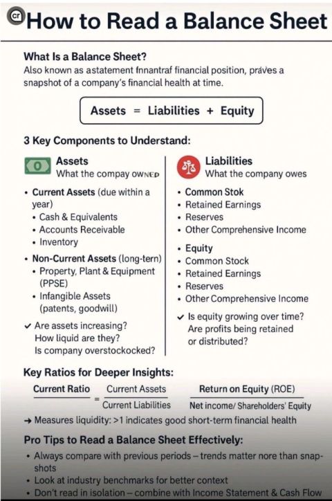IFRS Diploma Study Help | 📊 How to Read a Balance Sheet Like a Pro: A ...