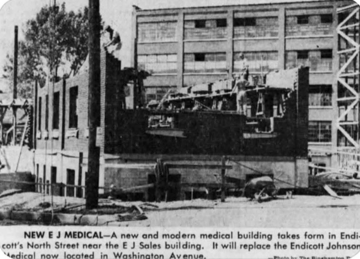 Endicott-Johnson factory in Endicott, NY, early days