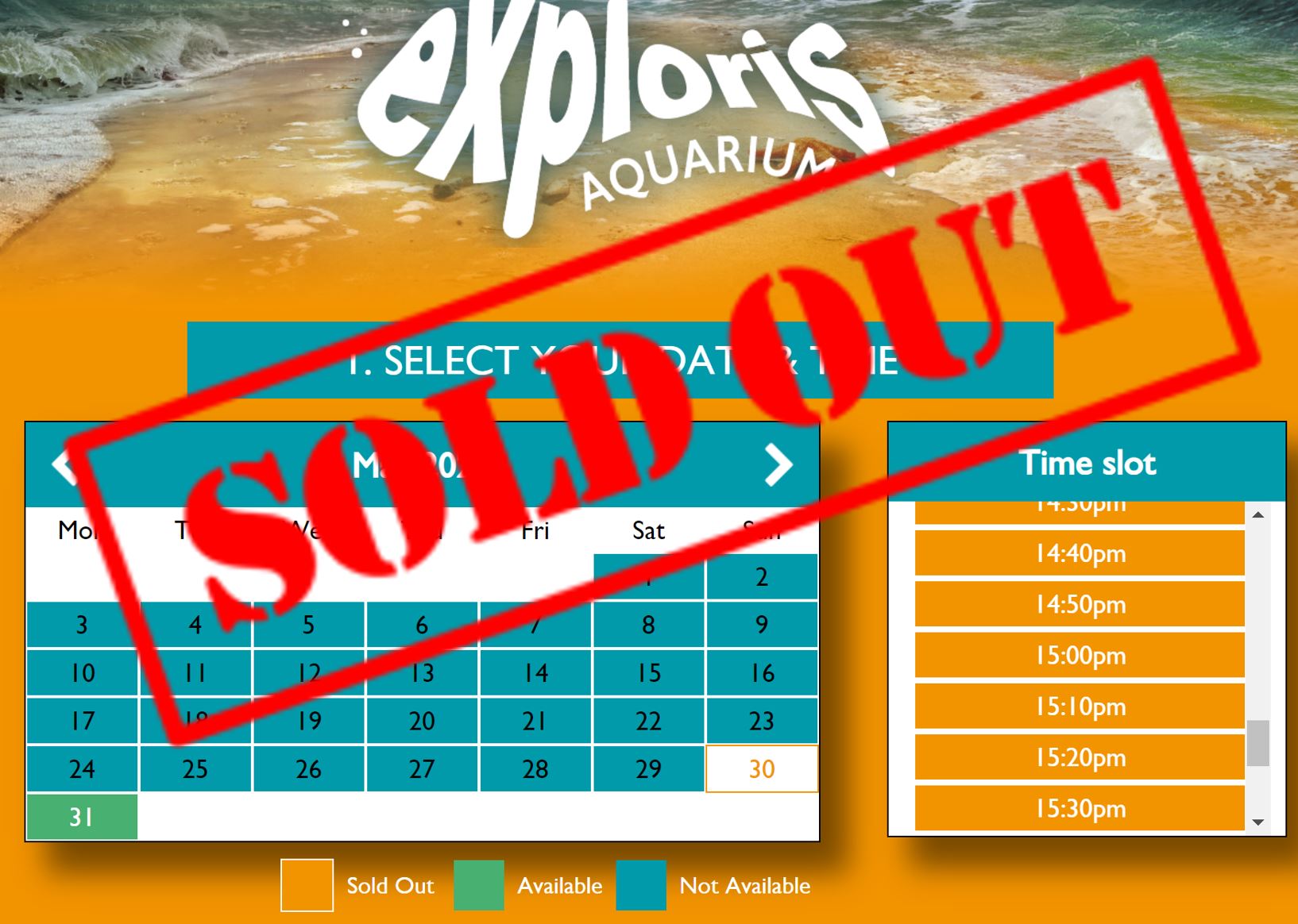 We are Fully Booked for Sunday 30th... - Exploris Aquarium
