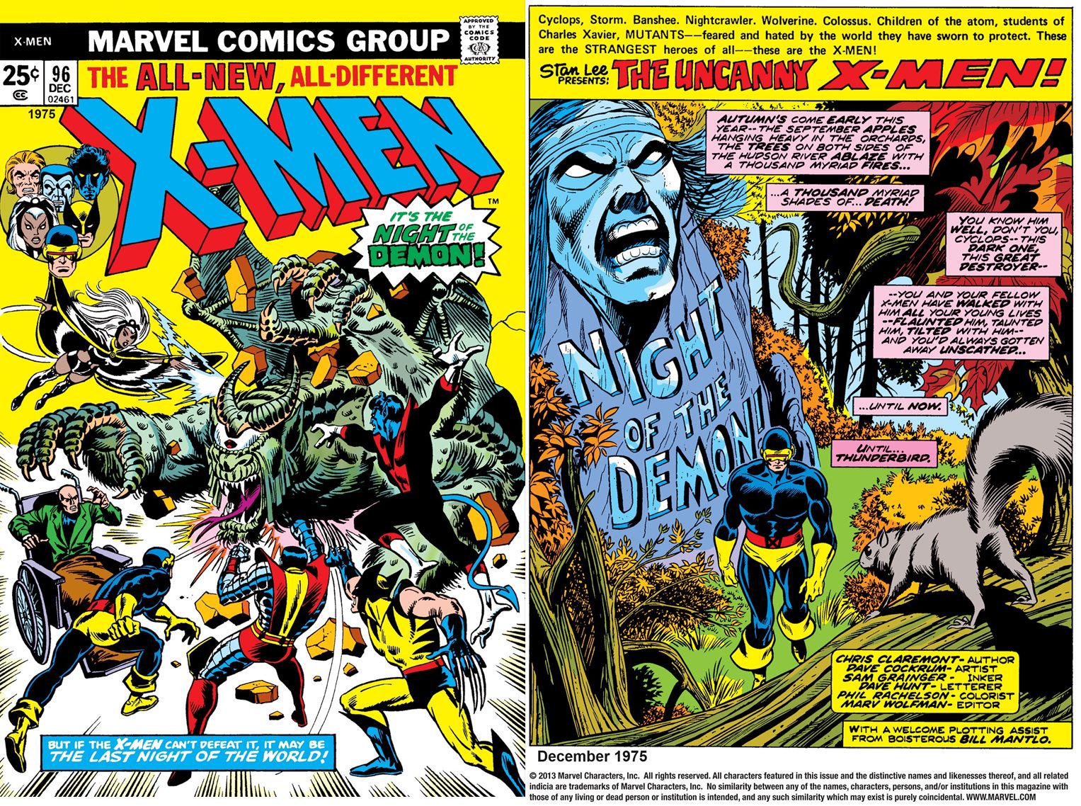 Classic Comic - X-Men #95 (1975) - Death of Thunderbird. Amazing
