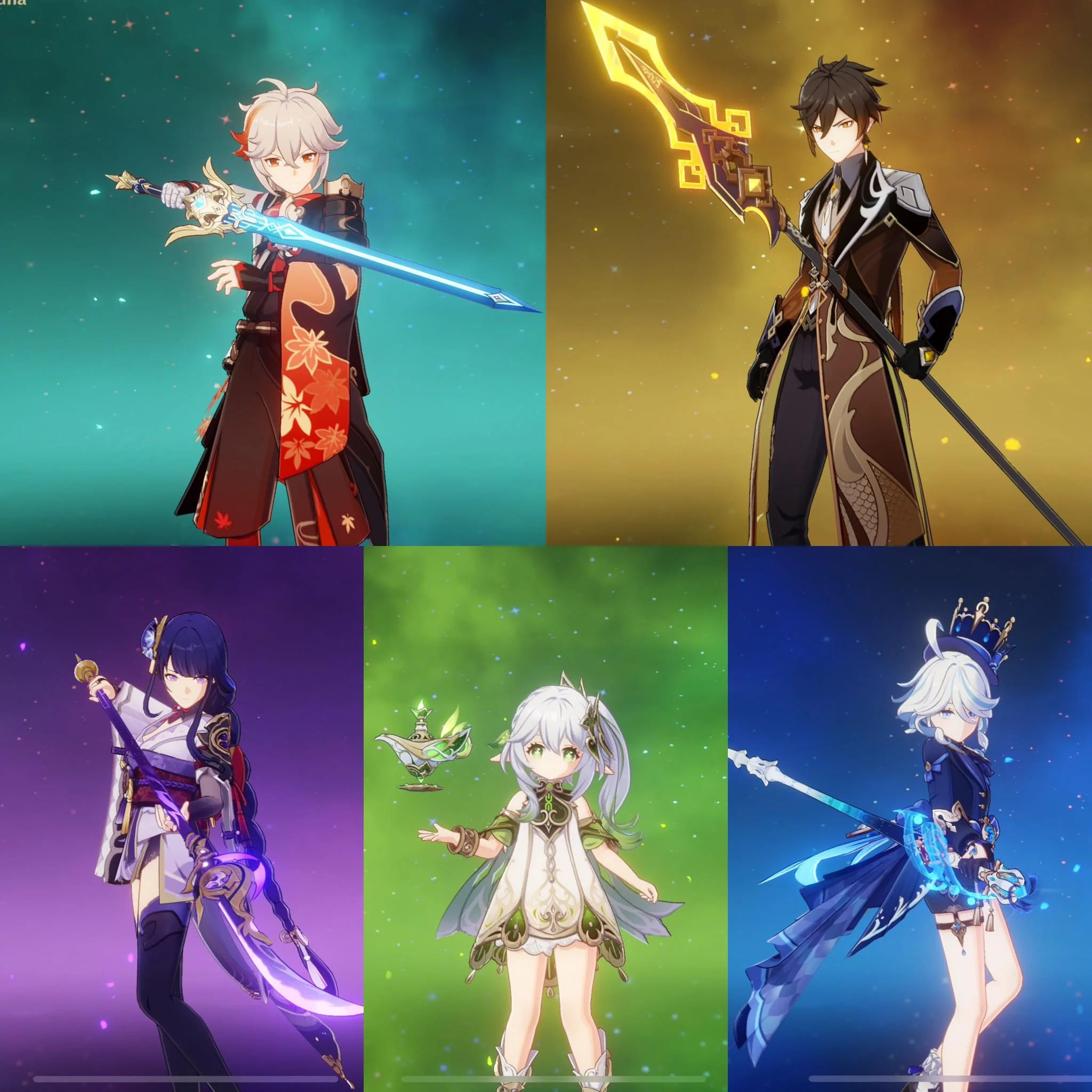Finally have a 5 Star weapon for each Archon Jokes aside venti is