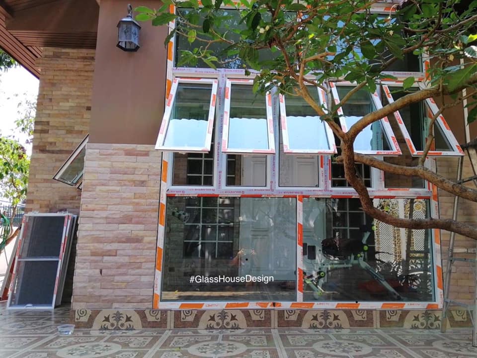 Glass House Design รับติดตั้งประตูหน้าต่างอลูมิเนียมดีไซน์สวย | Bangkok