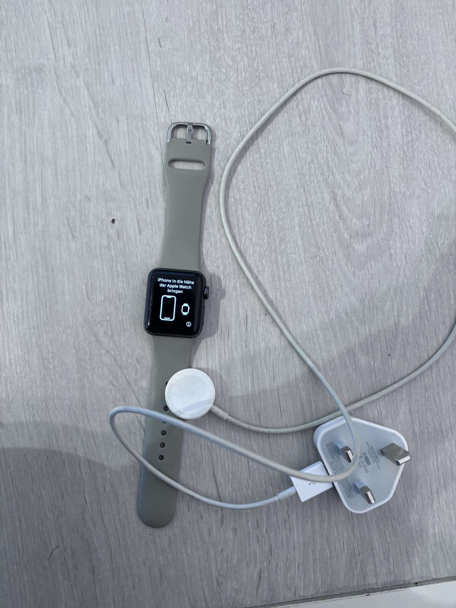 Silver Series 3 Apple Watch 42 MM in perfect condition. Have only 