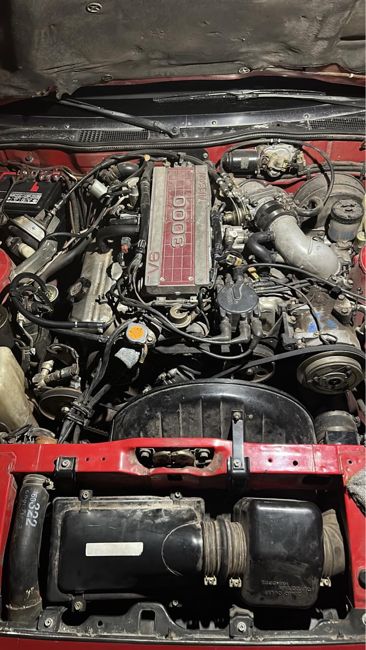 Why is my Nissan 300ZX having a rough idle after replacing fuel