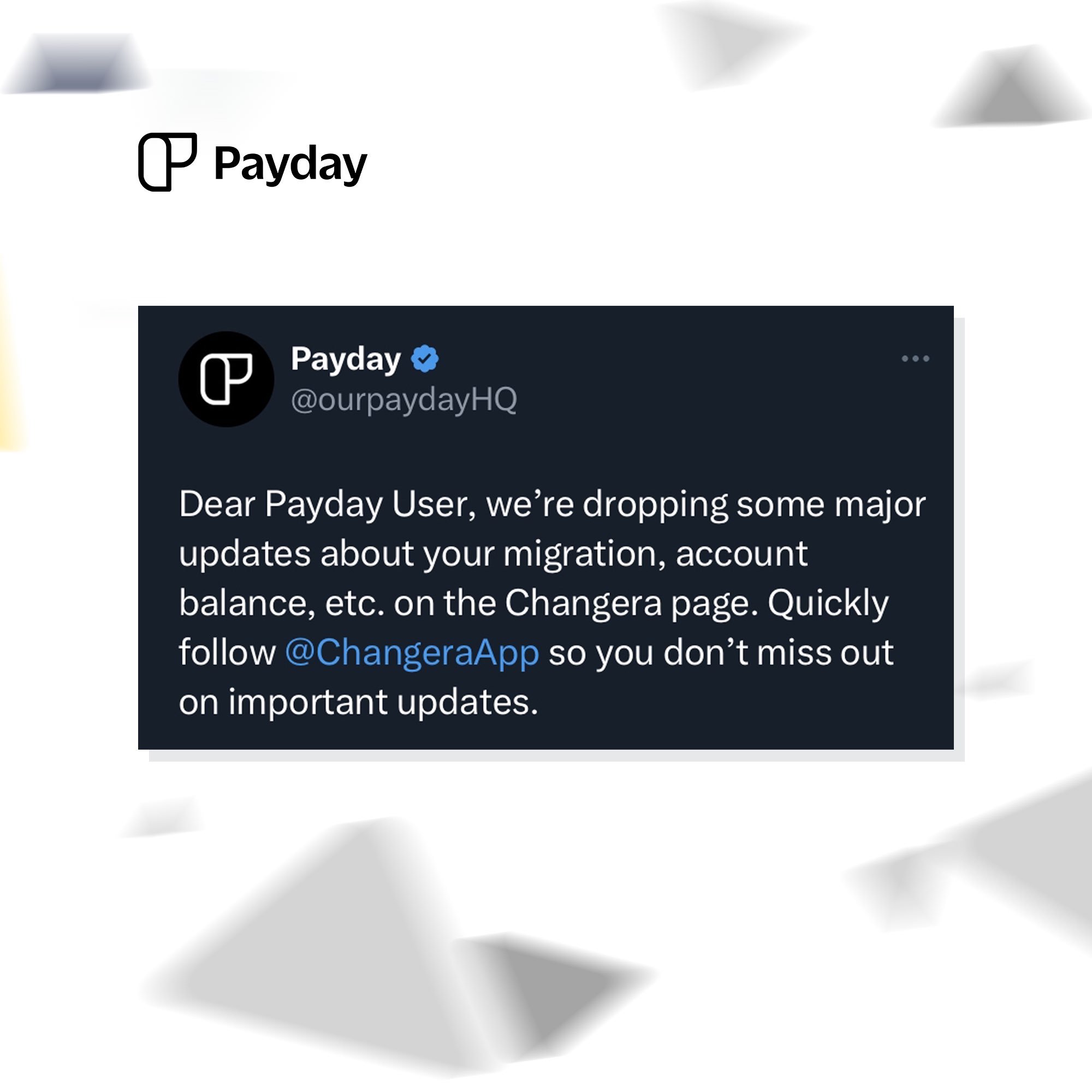 PayDay Africa - PayDay Africa added a new photo.