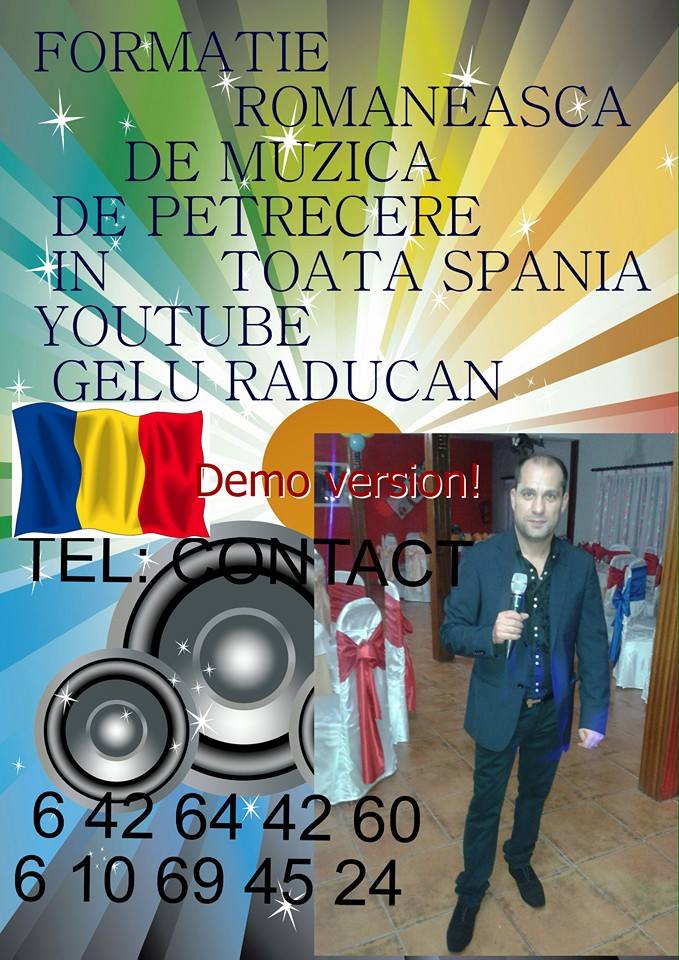Formatia Gelu Raducan Spania Romania