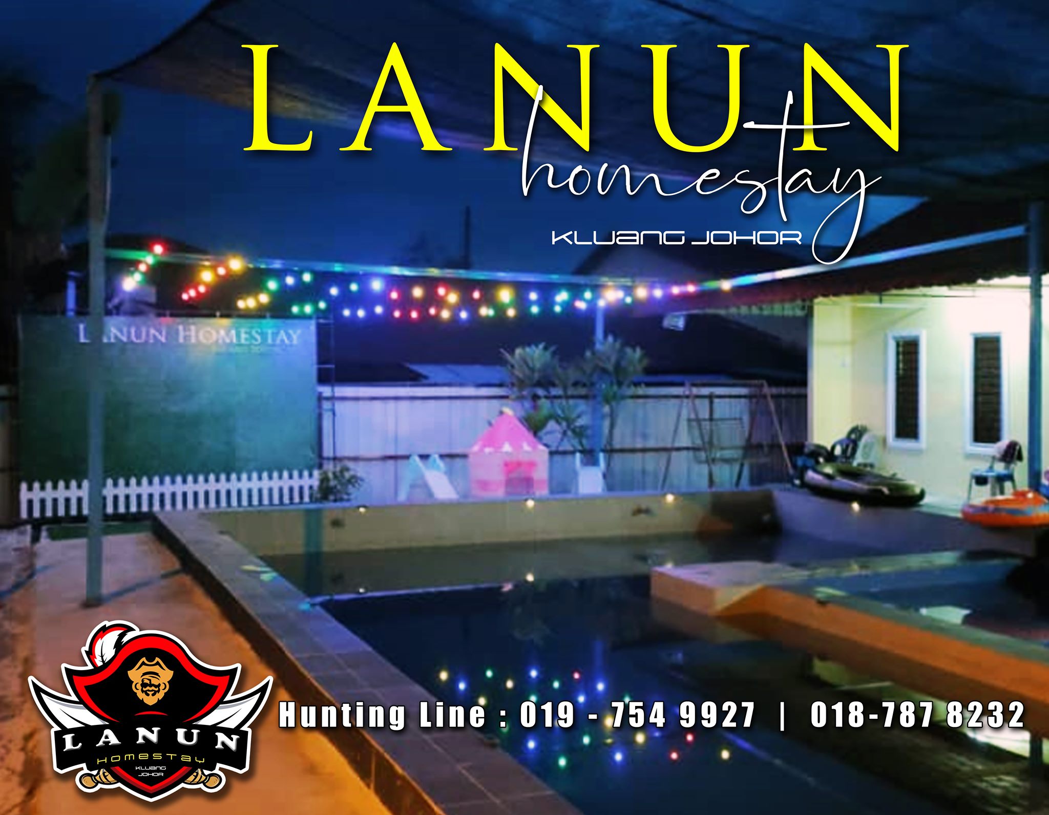 Lanun Homestay Kluang | Kluang