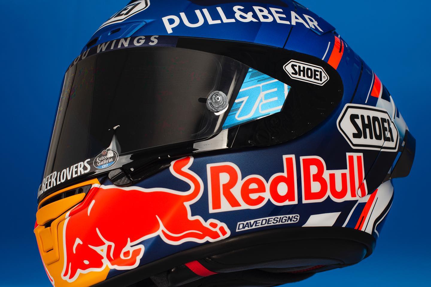 Here you are the new 2020 season helmet of @alexmarquez73. #am73