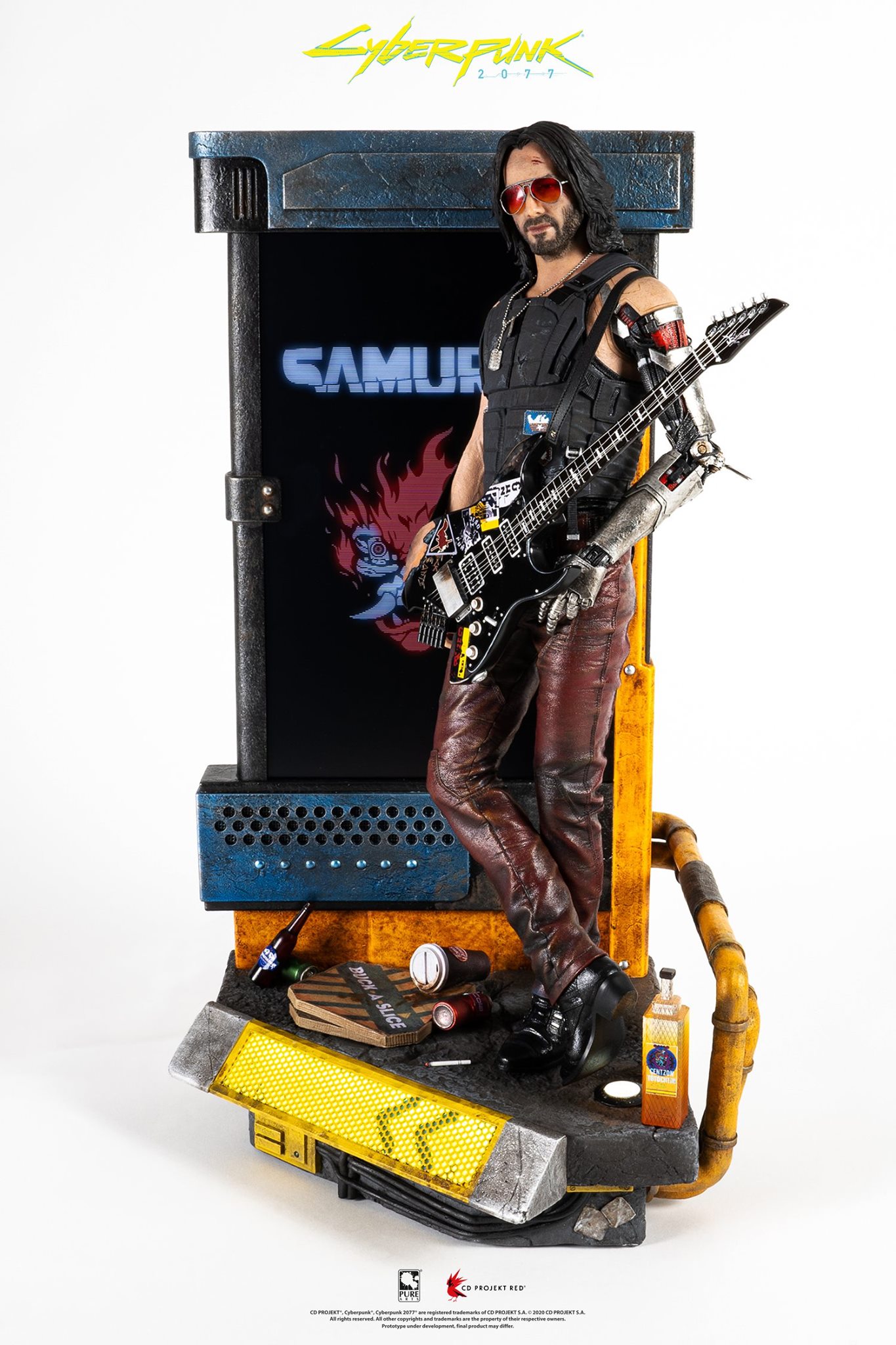 The soon to be released Johnny Alpha statue is making a star