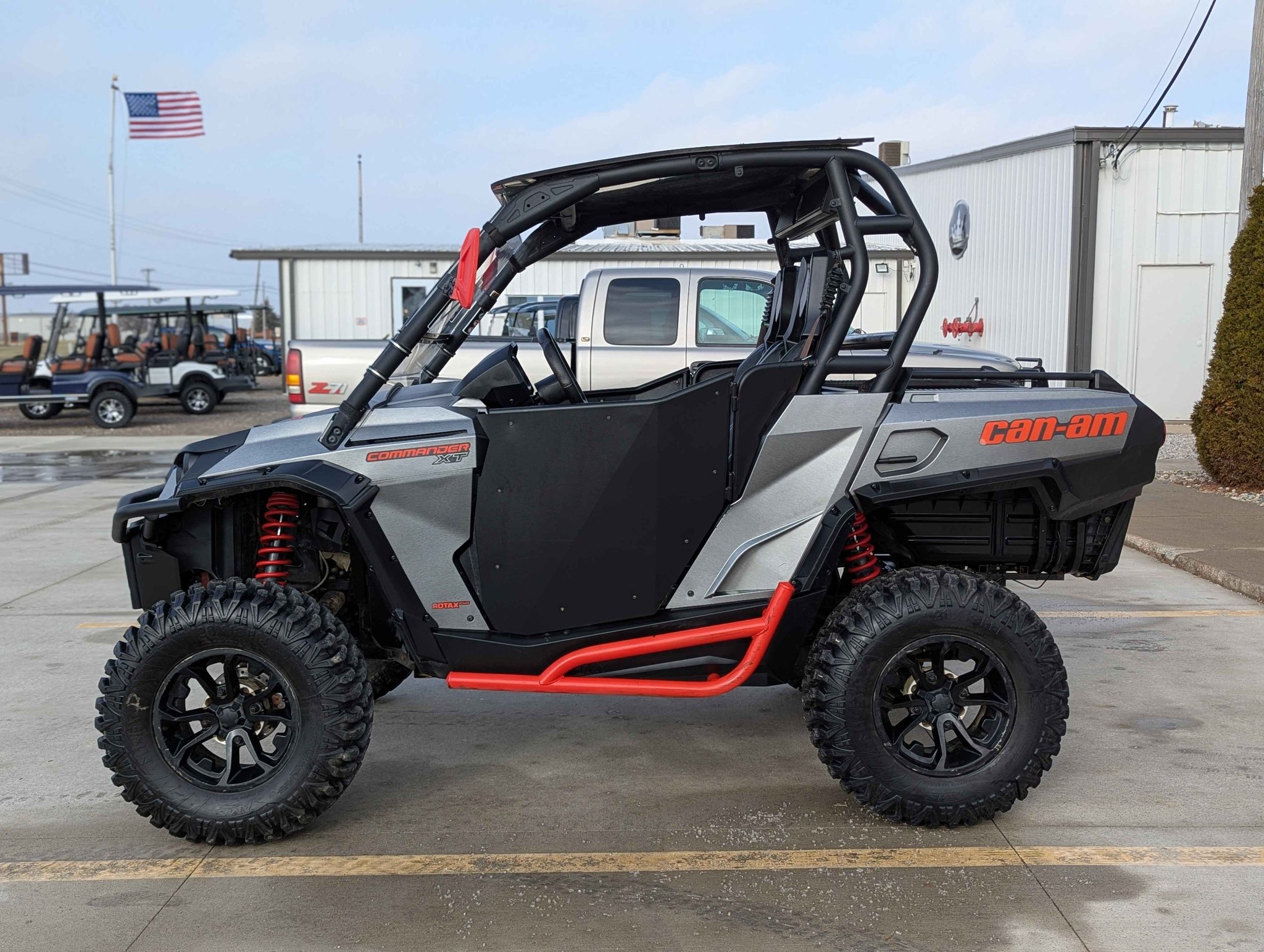 2016 Can-Am Commander 800 Rotax 4x4 UTX SXS Side by Side Lifted Gray ...
