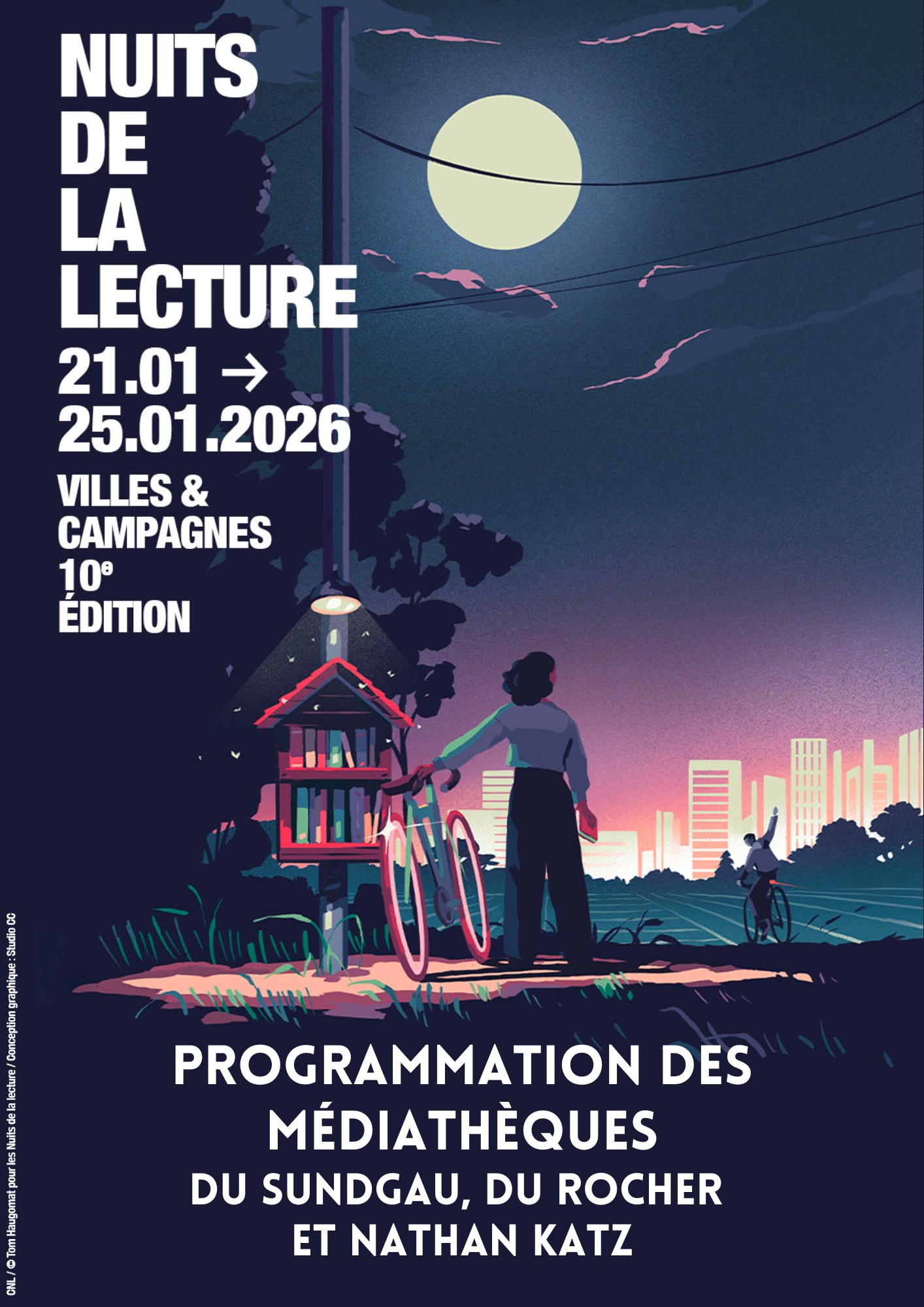 Nuits de la lecture 2026 - Villes & campagnes