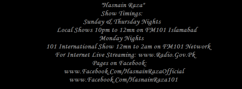Hasnain Raza - RJ