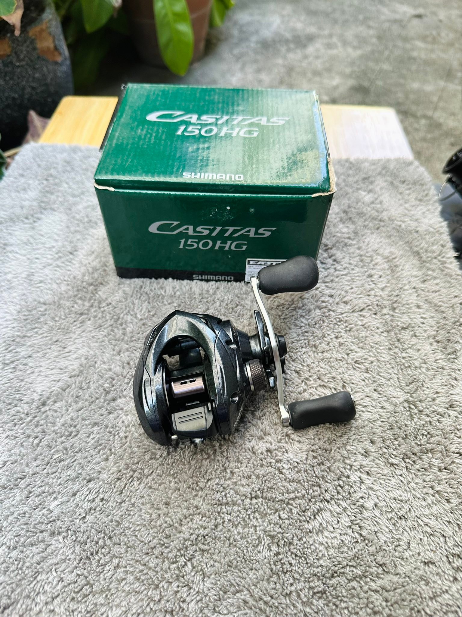 Shimano Casitas 150HG หมุนขวา รอบ 7.2 สวยๆครับ ตำหนิสปูนบุบ
