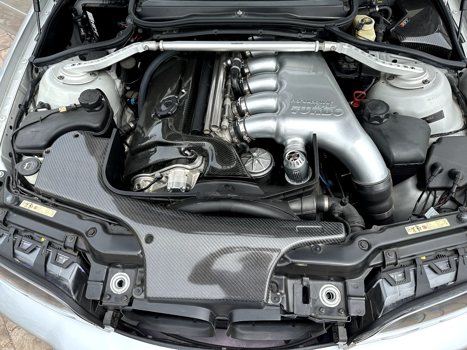 Ad: 850+HP!! BMW E46 M3 HAMANN TURBO for sale in the USA. More 