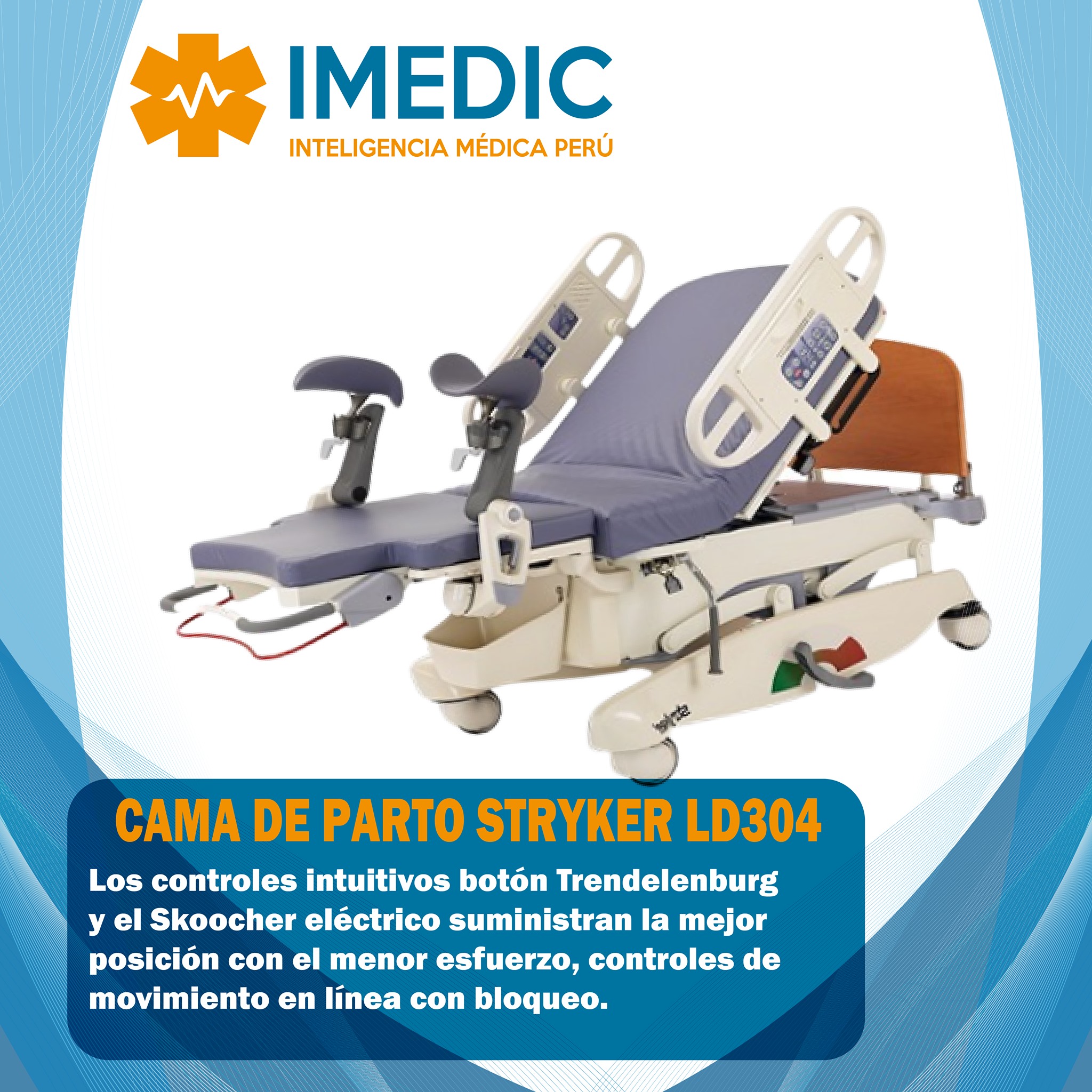 Imedic Perú - La Cama de Parto Maternal Stryker LD304... | Facebook