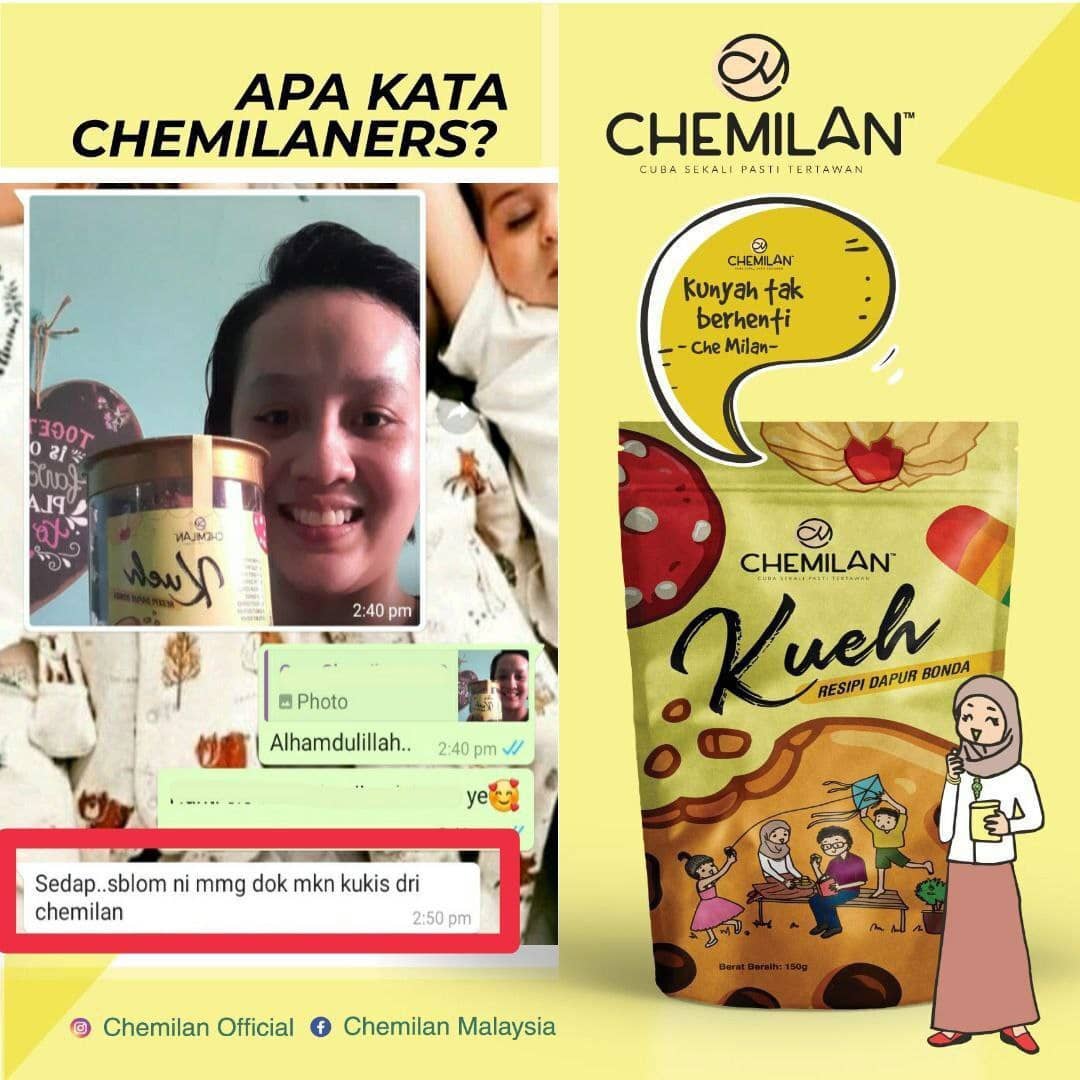 Sesuai dengan tagline Kueh Chemilan..... - Chemilan Malaysia