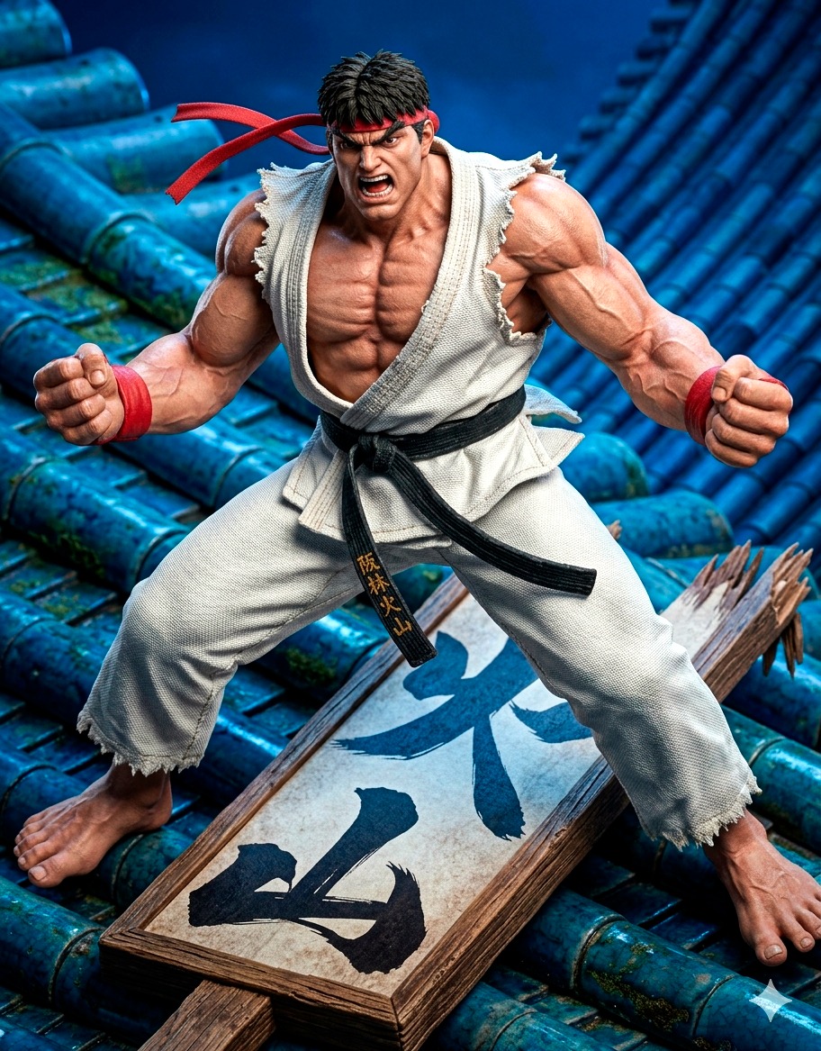 Classic Street Fighter Art by Akiman