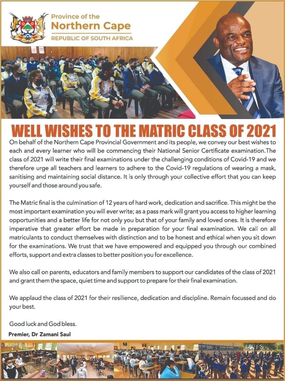 Matric Class of 2021 you are not... - Science Stars Magazine | Facebook