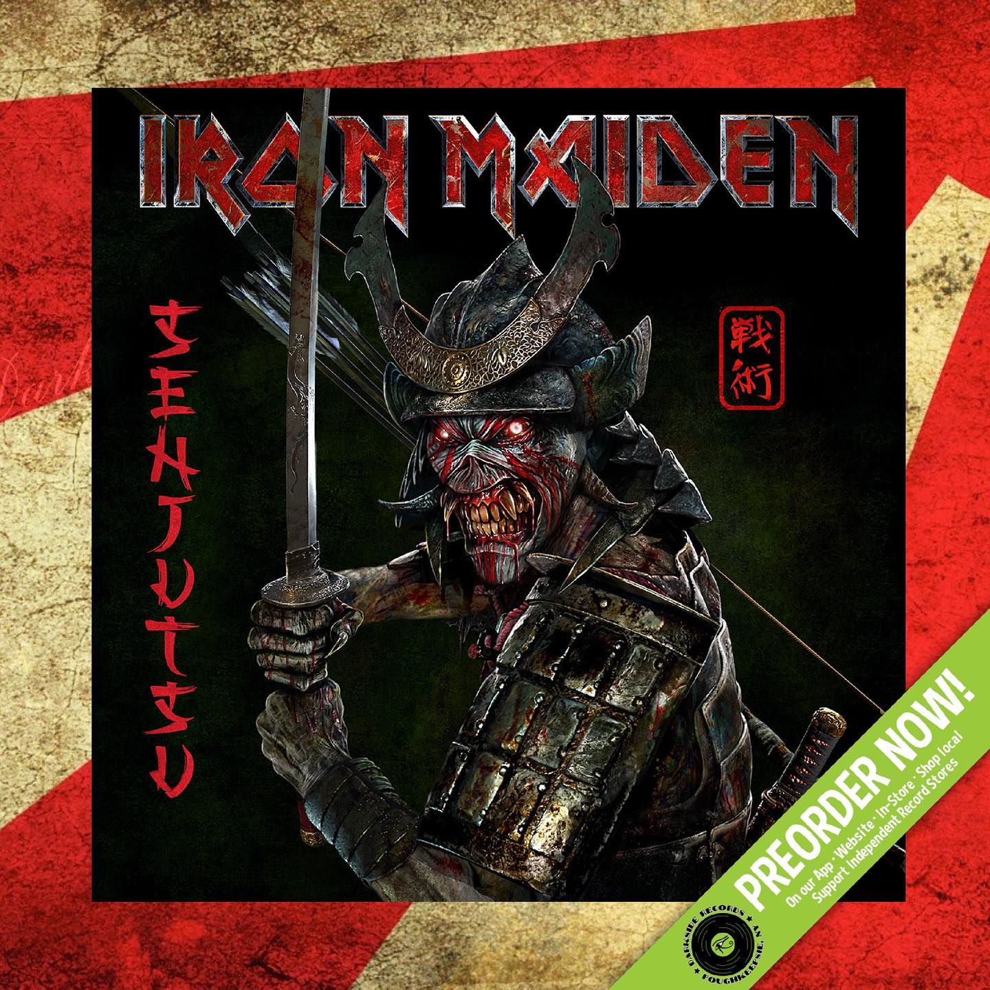 Iron Maiden – Senjutsu - 3rd September 2021 Available to pre-order